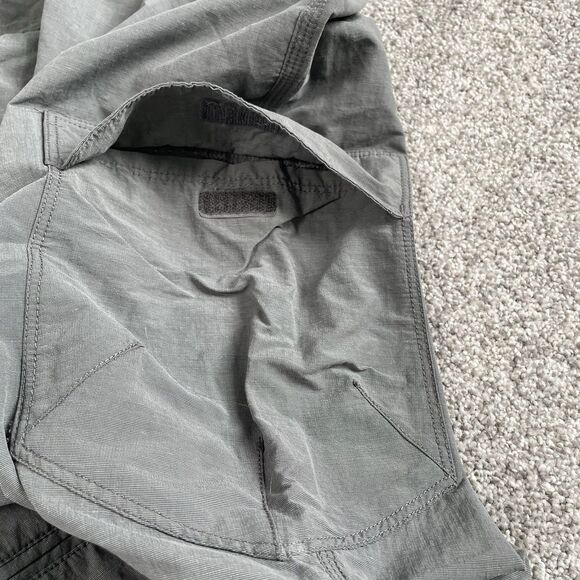 North Face Libertine Convertible Pants Mens Climbing Hiking Gray Size 38 x30 - Picture 6 of 11